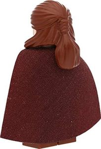 LEGO Minifigurka Star Wars: Qui-Gon Jinn (Mistrz Jedi) z peleryną i laserowymi mieczami 8