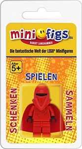 LEGO Minifigurka Star Wars: Royal Guard / Imperial Guard z czerwoną peleryną i włócznią 2