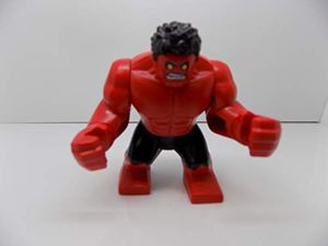 LEGO Red Hulk - gigantyczna minifigurka LEGO 1