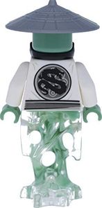 LEGO Minifigurka Ninjago: Mistrz Yang (Sensei Kodokuna Yang) jako duch z mieczami 7