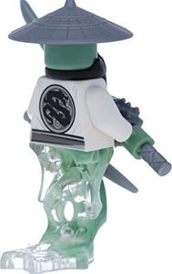 LEGO Minifigurka Ninjago: Mistrz Yang (Sensei Kodokuna Yang) jako duch z mieczami 8