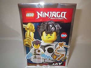 LEGO Ninjago Figurka ninja Jay z gwiazdą poranną i 2 błyskami - Mistrz błyskawic - Edycja limitowana - 891833 - Worek foliowy - 1
