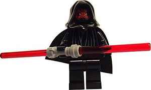 LEGO Star Wars - Minifigurka Dartha Maula z czerwonym podwójnym mieczem laserowym 1