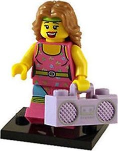 Figurka LEGO LEGO 8805 - trener fitness MiniFigurka z serii Figurka 5 1
