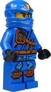 Figurka LEGO LEGO Ninjago: Minifigurka Jay (niebieski ninja) z kataną (mieczem), wersja 2015 2