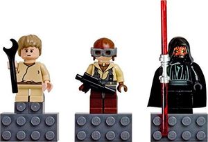 Figurka LEGO LEGO Star Wars Anakin Skywalker, Darth Maul, zestaw magnetycznych Figurka pilota myśliwca Naboo: Anno 2007 1
