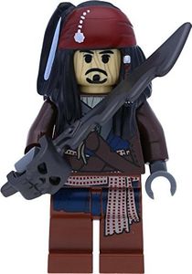 Figurka LEGO LEGO Pirates of the Caribbean Minifigurka: Captain Jack Sparrow Voodoo (Piraci z Karaibów) 1