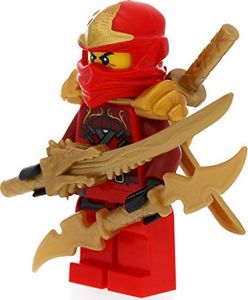 LEGO Minifigurka LEGO Ninjago: Kai ZX ze zbroją na ramię i mieczami 3