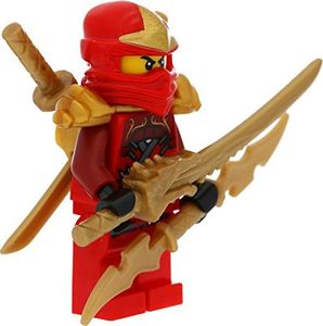LEGO Minifigurka LEGO Ninjago: Kai ZX ze zbroją na ramię i mieczami 6