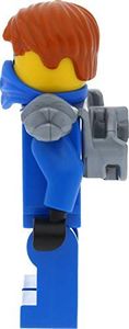 LEGO Ninjago Minifigurka: Jay (Techno Robe) ze zbroją naramienną i mieczami (restart / restart) 3