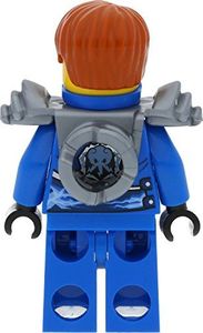LEGO Ninjago Minifigurka: Jay (Techno Robe) ze zbroją naramienną i mieczami (restart / restart) 9