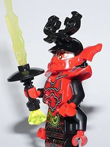 LEGO Ninjago Minifigurka General Kozu z bronią (z zestawu 70596) rzadko NOWE 3