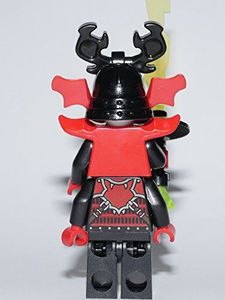 LEGO Ninjago Minifigurka General Kozu z bronią (z zestawu 70596) rzadko NOWE 4