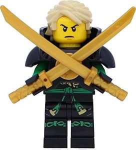 LEGO Minifigurka Ninjago: Lloyd w zbroi z mieczami (powietrzni piraci / niebo) 1