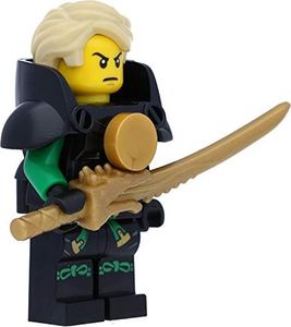 LEGO Minifigurka Ninjago: Lloyd w zbroi z mieczami (powietrzni piraci / niebo) 6