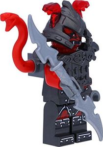 LEGO Minifigurka Ninjago: Cynobrowy wojownik / wojownik z mieczem (Władcy czasu) 8