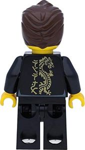LEGO Ninjago Minifigurka: Grand Master / Grand Sensei Dareth w czarnym złotym smoku z mieczami (The Ninjago Movie) 8