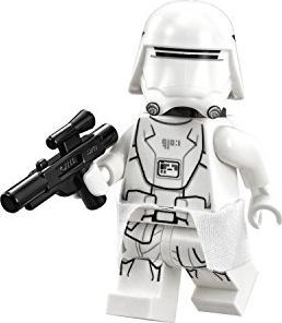 LEGO Star Wars: The Force Awakens - The First Order Snowtrooper Minifigurka 3