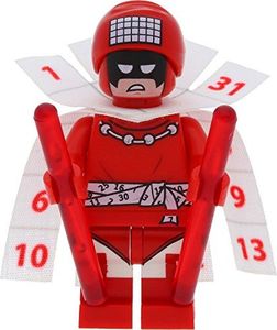 LEGO Super Heroes / Batman Minifigurka: Calendar Man (supervillain Julian Gregory Day) 3