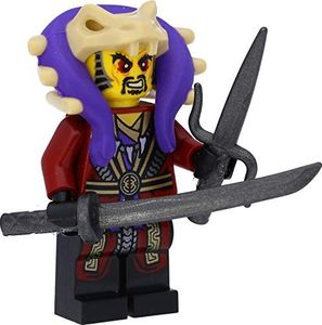LEGO Minifigurka Ninjago: Mistrz Chen / Mistrz Chen z pazurami i mieczami (rywalizacja żywiołów) 9