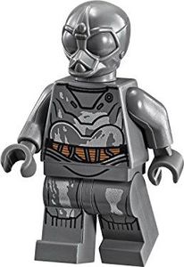 LEGO Minifigurka droida protokolarnego z serii LEGO Star Wars RA 7 1