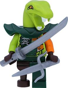 LEGO Minifigurka Ninjago: Clancee ze zbroją na ramię i mieczami 1