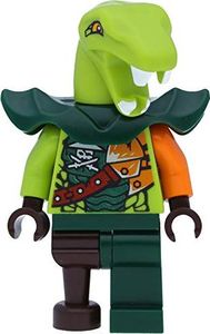 LEGO Minifigurka Ninjago: Clancee ze zbroją na ramię i mieczami 2