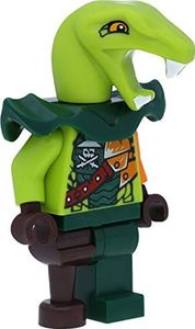 LEGO Minifigurka Ninjago: Clancee ze zbroją na ramię i mieczami 3