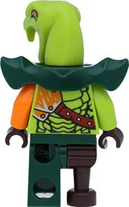 LEGO Minifigurka Ninjago: Clancee ze zbroją na ramię i mieczami 5