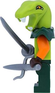 LEGO Minifigurka Ninjago: Clancee ze zbroją na ramię i mieczami 8