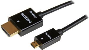 Kabel StarTech HDMI Micro - HDMI 5m czarny (HDADMM5MA) 1