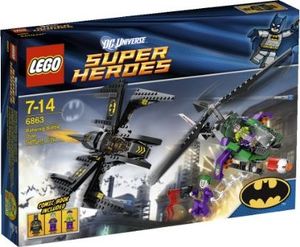 LEGO LEGO 6863 Super Heroes Batwing walczy o Gotham City 1