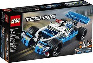 LEGO Technic Lego Police Pursuit Car 42091 Zestaw budowlany, nowy 2019 (120 sztuk) 2