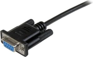 StarTech DB-9 - DB-9, 1m, Czarny (SCNM9FF1MBK) 2