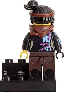 LEGO Budzik Lego Movie 2 Żyleta, cyfrowy wyświetlacz LCD z podświetleniem, alarmem i funkcją drzemki, ok. 24 cm 4
