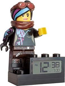 LEGO Budzik Lego Movie 2 Żyleta, cyfrowy wyświetlacz LCD z podświetleniem, alarmem i funkcją drzemki, ok. 24 cm 5