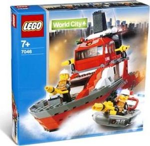 LEGO LEGO World City 7046 - Statek straży pożarnej 1