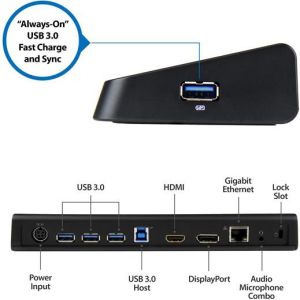 Stacja/replikator StarTech 4K Dock USB (USB3DOCKHDPC) 2
