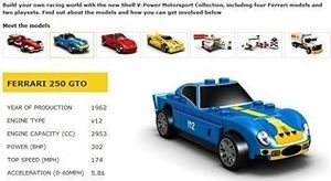 LEGO Shell V-power Lego Collection Ferrari 250 GTO 40192 Exclusive Sealed 4