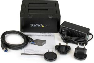 Stacja dokująca StarTech 2.5/3.5" SATA - USB 3.2 Gen 1 (SDOCK2U33) 3