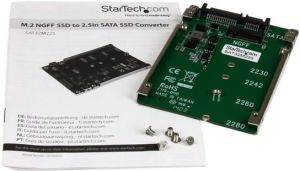 StarTech Adapter M.2 SSD - 2.5 SATA (SAT32M225) 3