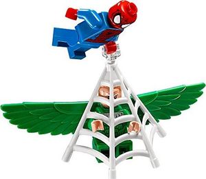 LEGO LEGO Super Heroes 76059 Spider-Man: Zestaw do budowania pułapki z mackami Doc Ocka (446 szt. LEGO 5