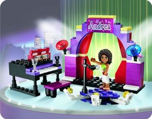 LEGO LEGO Friends 3932 - Scena muzyczna Andrei 4