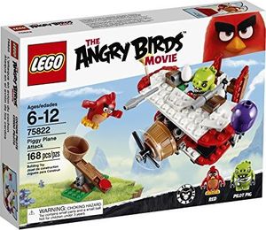 LEGO LEGO Angry Birds 75822 Zestaw konstrukcyjny do ataku na samolot świnki (168 elementów) LEGO 1