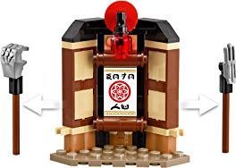 LEGO LEGO 70606 Ninjago Spinjitzu, 109 elementów, wielokolorowy, 16x4,5x14 8