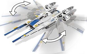 LEGO LEGO Star Wars 75155 - Rebelianci U-Wing Fighter 5