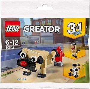 LEGO LEGO 30542 Creator 3 w 1 Słodki mops, uroczy mops w torebce 1