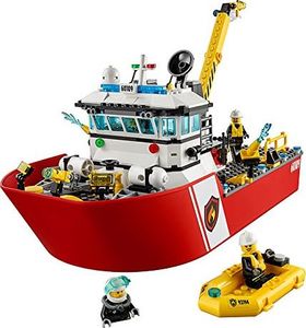 LEGO LEGO City 60109 - Statek straży pożarnej, fajna zabawka dla dzieci 2