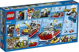 LEGO LEGO City 60109 - Statek straży pożarnej, fajna zabawka dla dzieci 6