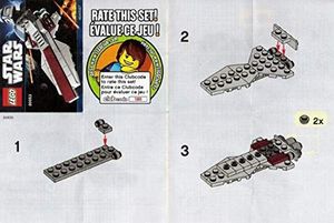 LEGO LEGO Star Wars: Mini krążownik klasy Venator 30053 2